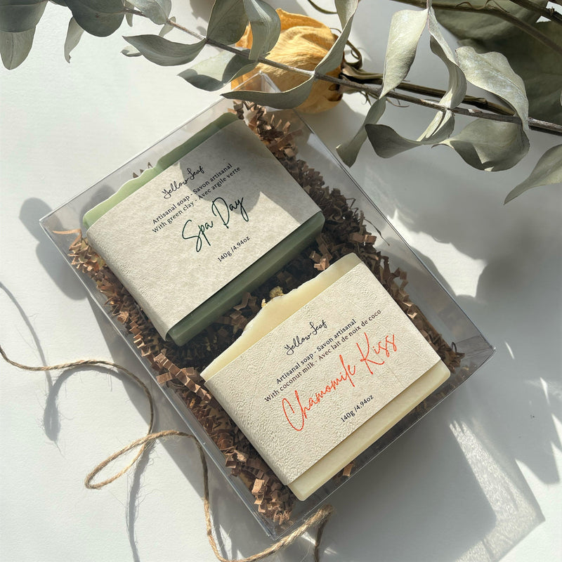 Duo Gift Box - 2 Soaps of choice (BUY 4 GET 5th FREE)