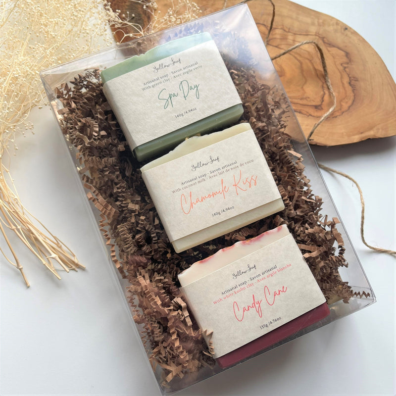 Trio Gift Box - 3 soaps of choice